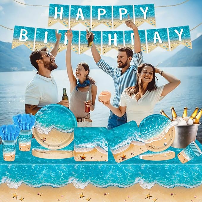 Beach Party Decorations Ocean Themed Party Decorations Include