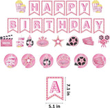 Pink Movie Night Party Decorations Kit 2pcs Popcorn Camera & Film