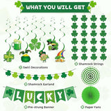 Pre Strung St Patricks Day Decorations Shamrock St Patricks Day