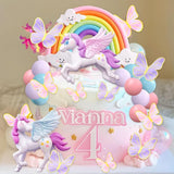 Unicorn Cake Toppers Unicorn Cake Decoration Include Unicorn Cake