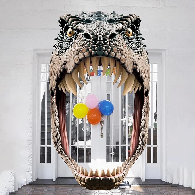 Dinosaur Birthday Party Decorations Dino Park Porch Banner Backdrop