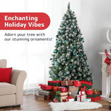Prextex 36-Pieces Christmas Ornaments Set - Shatterproof, Festive