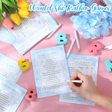 Pasimy 60 Pcs Who Knows the Birthday Girl Best Cards Would She Rather
