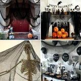 Halloween Black Creepy Cloth 315 x 79 inch Spooky Halloween