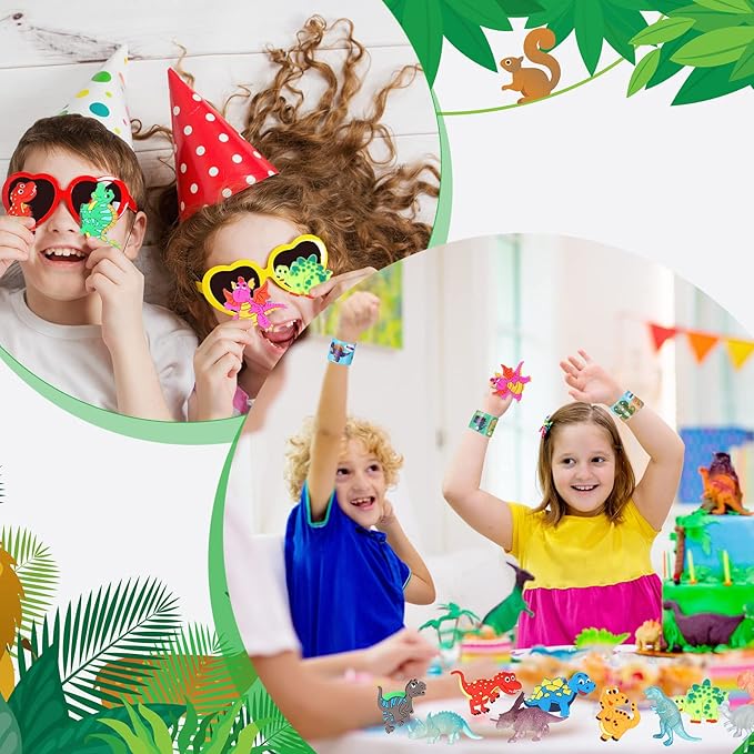 141 Pcs Dinosaur Piñata for Birthday Party Dino Piñata Set