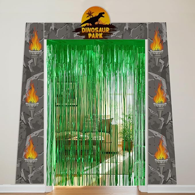 Dinosaur Birthday Party Decorations Supplies Dino Park Door Porch