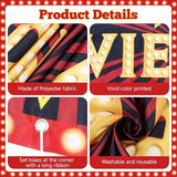 24Pcs Movie Night Themed Party Decorations Supplies Red Carpet