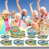 Tropical Hawaiian Luau Happy Retirement Party Decorations Aloha