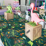 162 Pcs Dinosaur Birthday Decorations Including Dino Plates Napkins