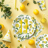 Lemon Party Decorations Tableware Disposable Summer Theme Lemon