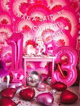 40 Inch Number Balloons Hot Pink 3 Large Number Balloon Anniversary