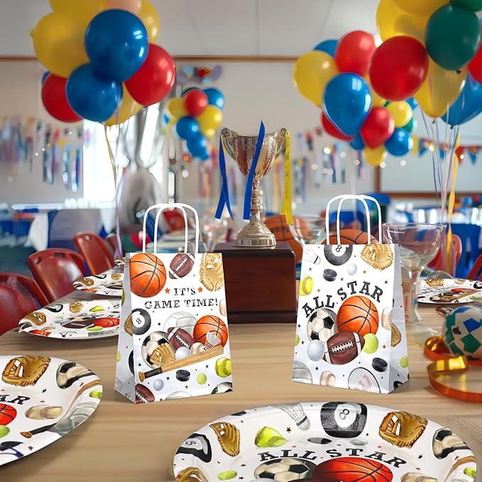 All Star Sports Party Supplies Serves 20 Sports Birthday Party