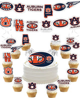 Auburn Party Supplies for Football, Birthday Gift, Graduation Party