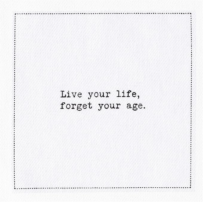 Five Star Funny 70th Birthday Quotes | White Cotton Cocktail Napkins