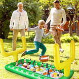 Inflatable Football Field Cooler Football Party Drink Cooler and 2