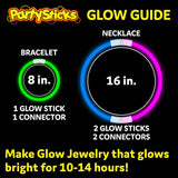 Party Sticks Glow Sticks Jewelry Bulk Party Favors 300pk and