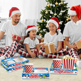 50Pcs Christmas Party Supplies Movie Night Paper Snacks Boxes