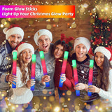 OLUPP 70 PCS LED Foam Glow Sticks Bulk, Glow in the Dark Party