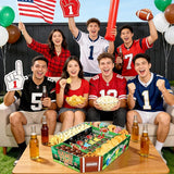 Football Party Supplies Kit Large 23.62x17 inch Football Snack
