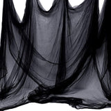 Halloween Black Creepy Cloth 276 x 87 inch Spooky Halloween