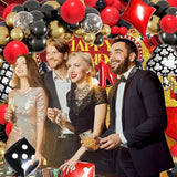 173 Pcs Casino Theme Party Decorations Birthday Party Favor Poker