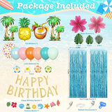 Summer Tropical Party Decorations, Beach Birthday Bash Party Supplies
