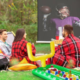 Inflatable Football Field Cooler Football Party Drink Cooler