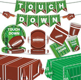 Football Party Supplies Kit Includes Dinner Plates Dessert Plates