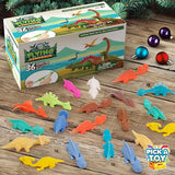 PICK A TOY Stretchy Slingshot Dinosaur Toys 36 Mini Rubber Dinosaurs