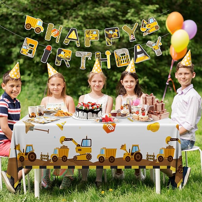 Construction Birthday Decorations 170 Pcs Construction Birthday