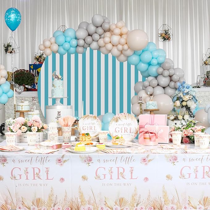 194 Pcs Boho Baby Shower Decorations Boho Floral Baby Shower Paper