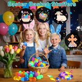 36 Pcs Prefilled Easter Eggs with LED Finger Lights Toys Easter