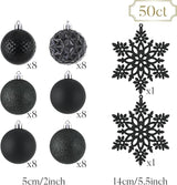 Valery Madelyn Christmas Tree Decorations Ornament Set, 50ct 2 Inches