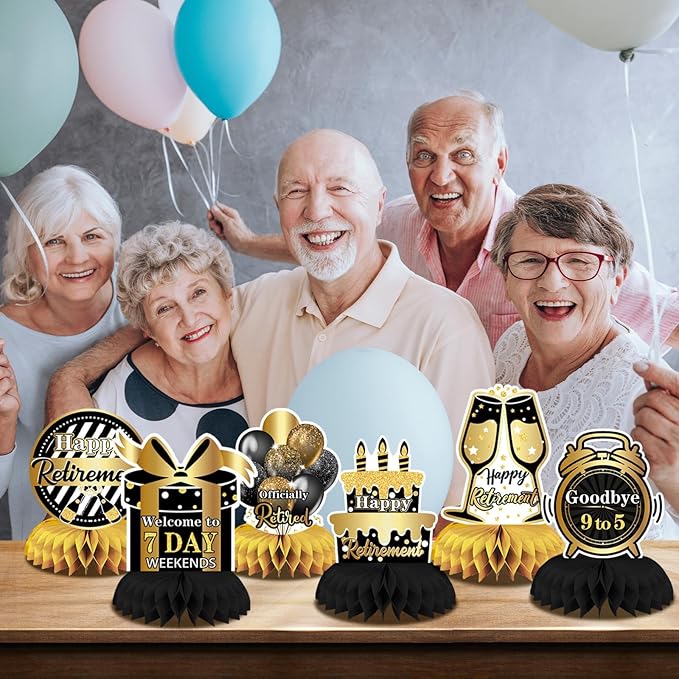 10 Pcs Retirement Party Decorations, Retirement Party Supplies