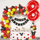 KatchOn, Giant Red 8 Balloon Number - 40 Inch | Number 8 Balloon, 8th