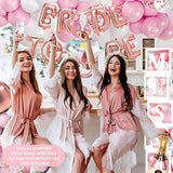188 pc Pink Bridal Shower Decorations Includes Balloon Arch & Boxes