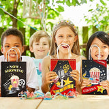 24 Pieces Movie Night Party Bags with Handle Now Showing Movie