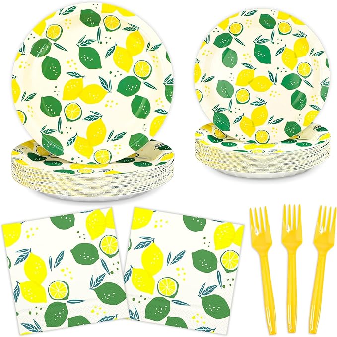 Lemon Party Decorations Yellow Lemons Summer Party Supplies Lemon
