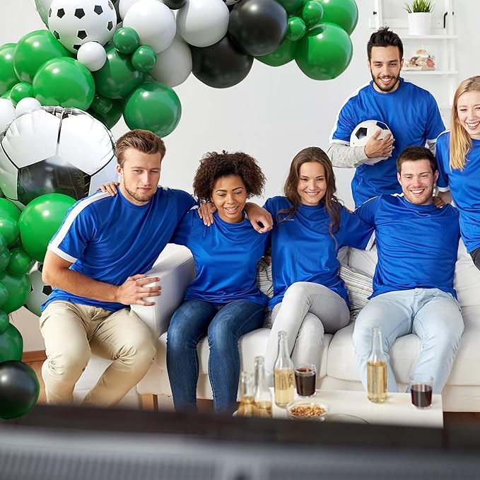 Soccer Balloon Arch Garland Kit 103Pcs Soccer Football Party