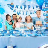 Shark Birthday Party Decorations 64PCS Under The Sea Birthday