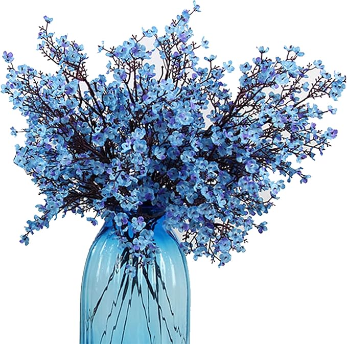 JAKY-Global 9pcs Babys Breath Artificial Flowers Gypsophila Bouquet