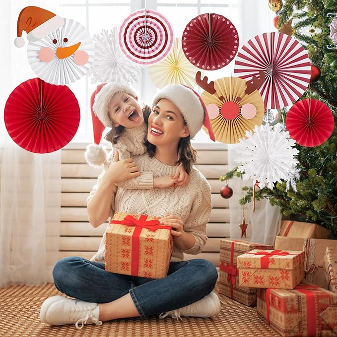 SUNBEAUTY Christmas Party Decorations Christmas Classroom Decorations