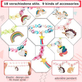 36 Pcs Unicorn Party Favors Headbands for Girls Colorful Unicorn