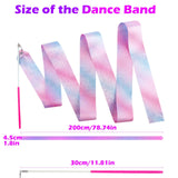 HiUnicorn 14PCS Sparkling Dance Ribbon for Kids Girls Princess Mermaid