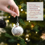 Valery Madelyn Christmas Tree Decorations Ornament Set, 50ct 2 Inches