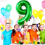 KatchOn, Giant Dark Green Number 9 Balloon - 40 Inch | | Foil 9