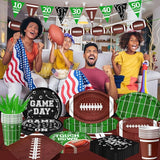 Football Birthday Party Decorations 178 Pcs Football Party Supplies