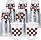 60 Pcs Casino Theme Party Decorations 12 oz Casino Cups Plastic