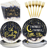 Twinkle Twinkle Little Star Decorations 96Pcs Gender Reveal Party