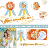 Here Comes the Son Baby Shower Decor 119 PCs Boys Boho Baby Shower